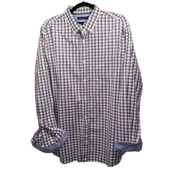Banana Republic Other - banana republic mens polo Plaid‎  shirt xl